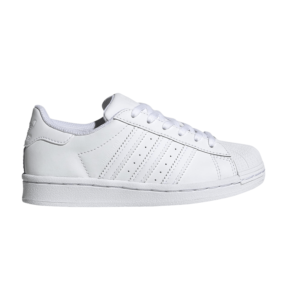 adidas Superstar J 'Triple White'