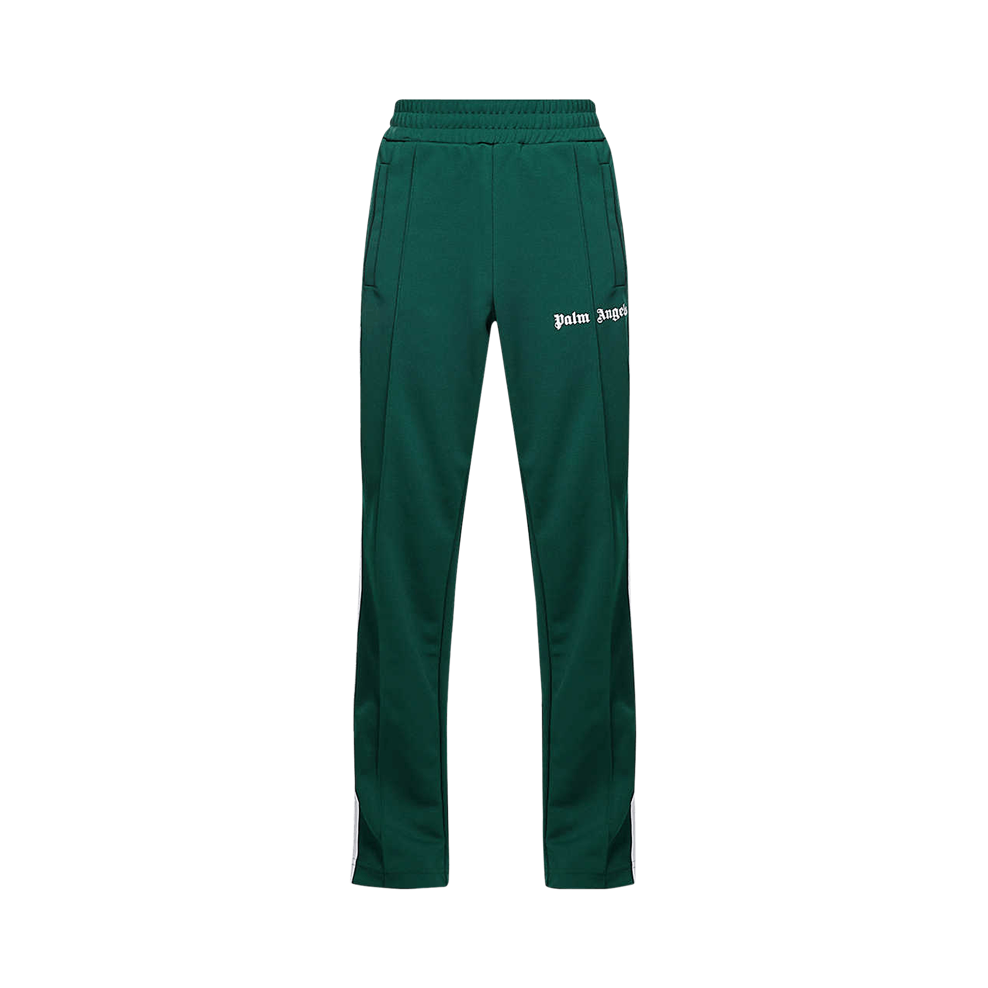 Palm Angels Classic Track Pants 'Green/White'