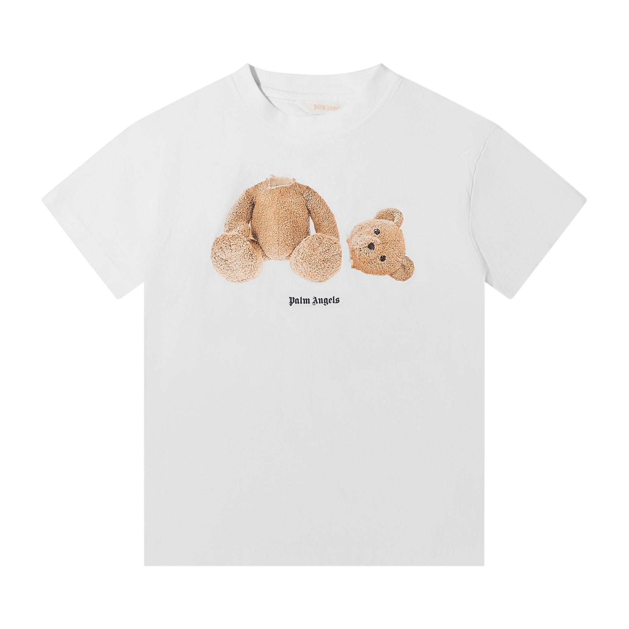 Palm Angels Pa Bear Classic Tee 'White/Brown'