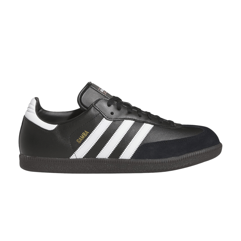 adidas Samba Leather Black White