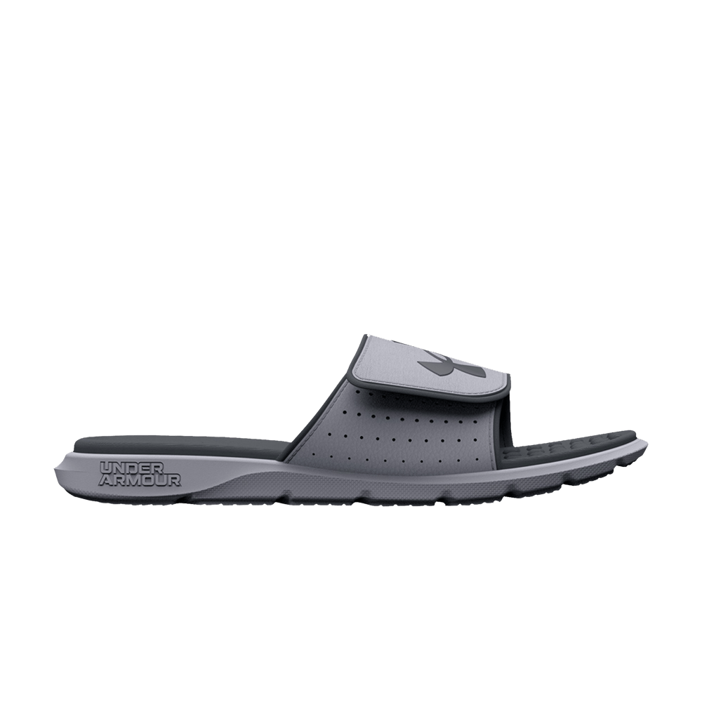 Pre-owned Under Armour Ignite 7 Slide Gs 'mod Grey'