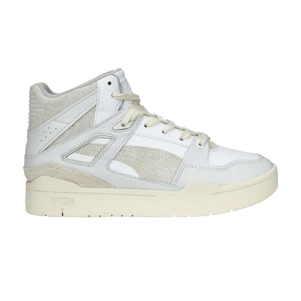 Pre-owned Puma Wmns Slipstream High 'thrifted - White Ivory'