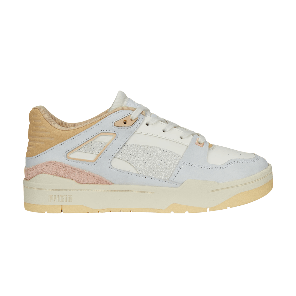 Pre-owned Puma Wmns Slipstream 'thrifted - White Pristine'