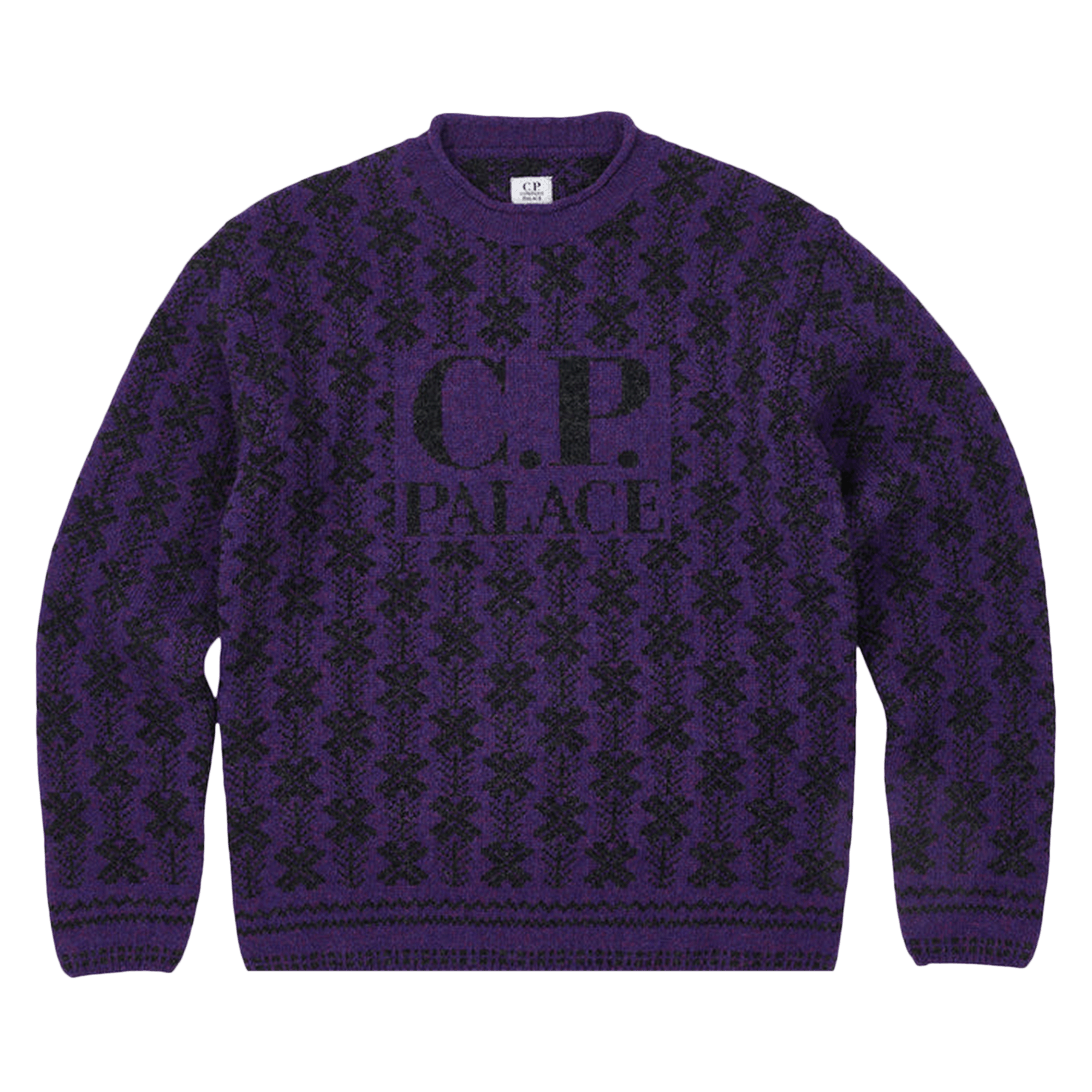 Palace x C.P. Company Lambswool Knit 'Purple'