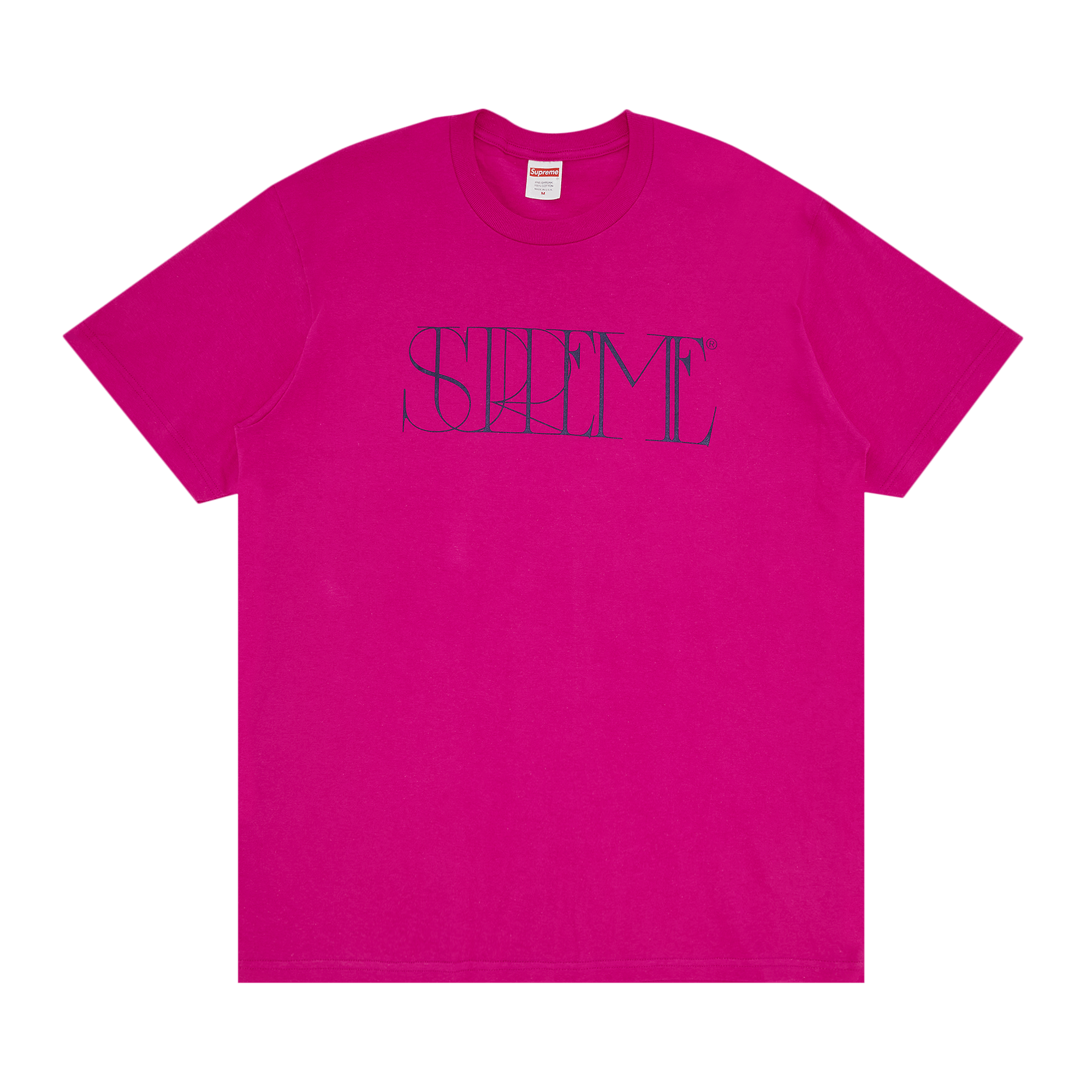 Supreme Trademark Tee 'Magenta'