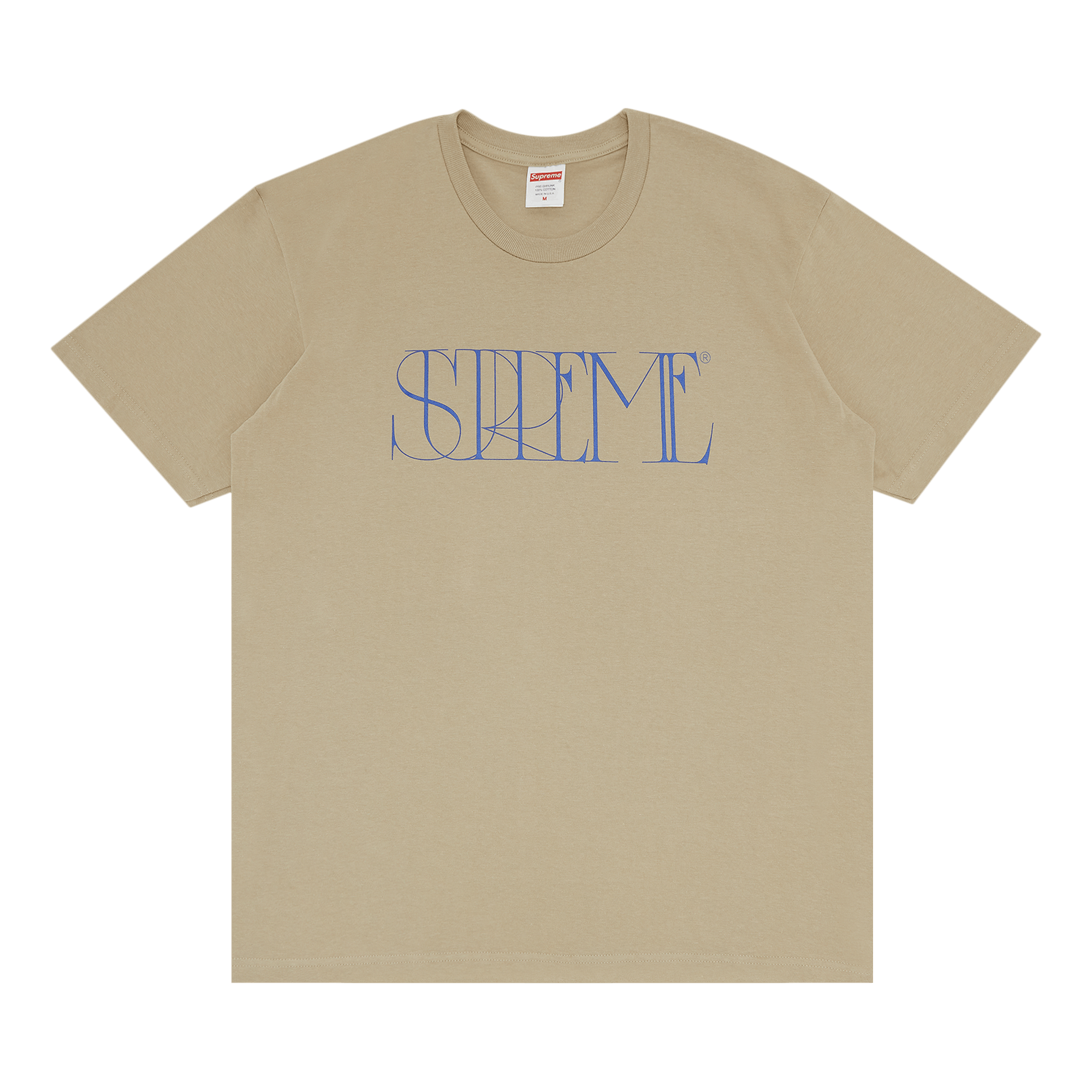 Supreme Trademark Tee 'Stone'
