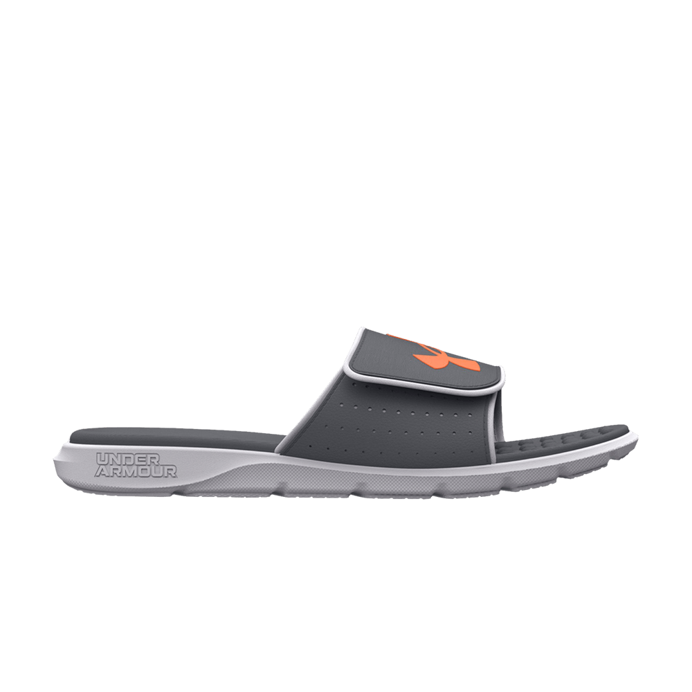 Pre-owned Under Armour Ignite 7 Slide 'pitch Grey Orange'