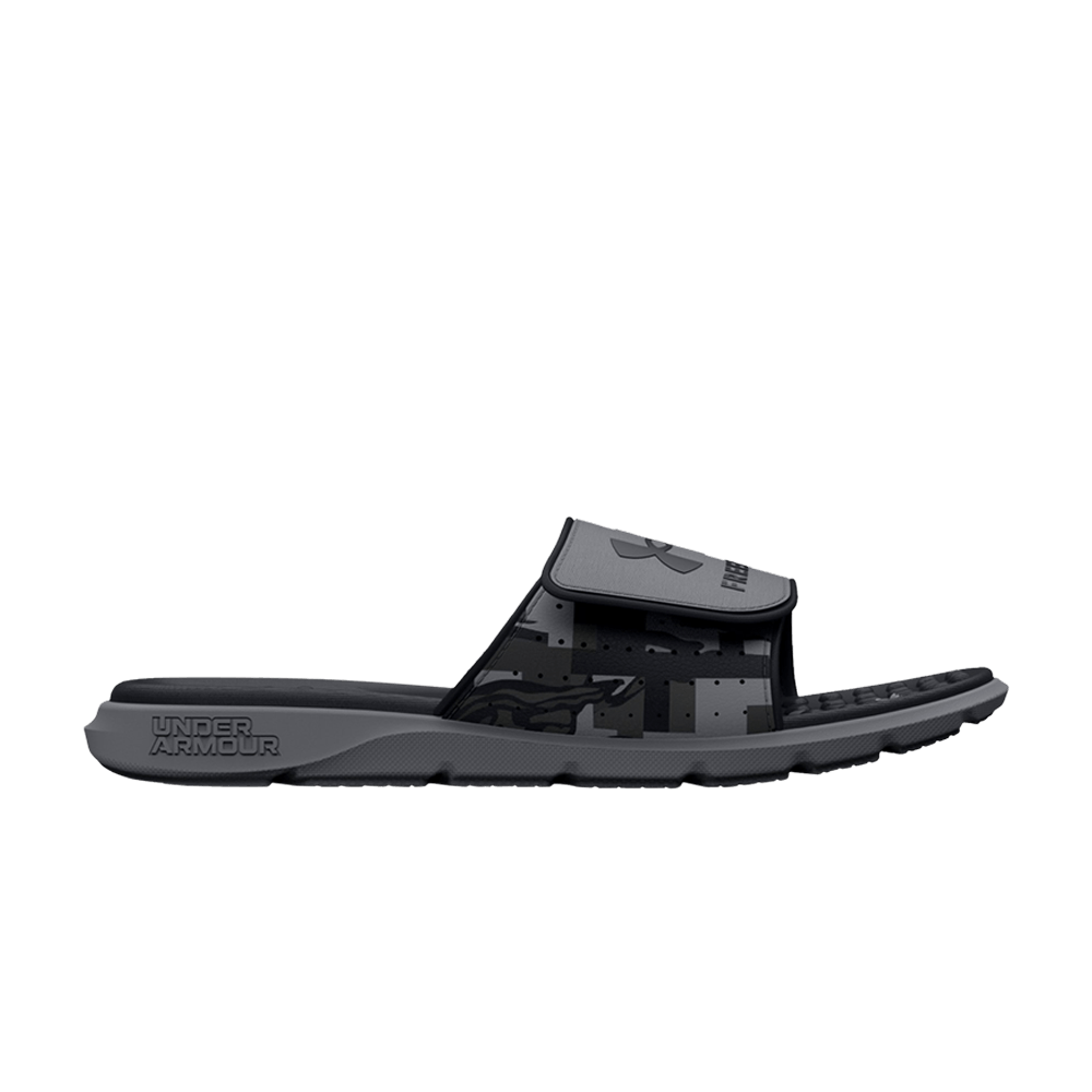 Pre-owned Under Armour Ignite 7 Freedom Slide 'pitch Grey Camo'