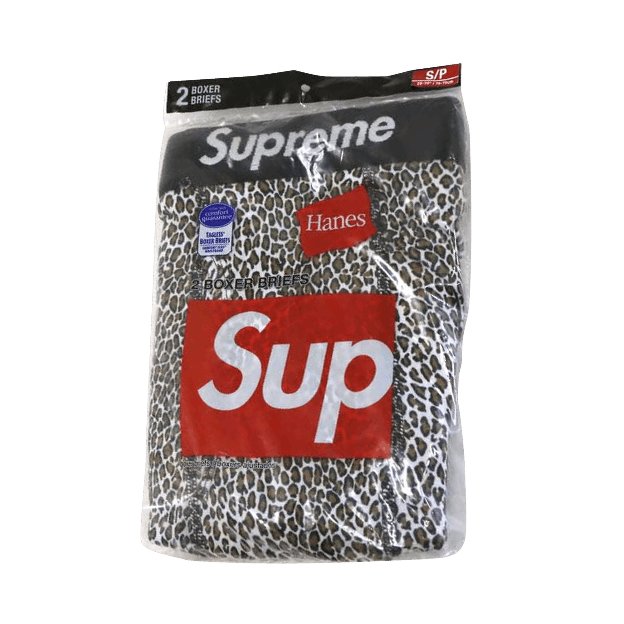 Supreme x Hanes Leopard Boxer Briefs (2 Pack) 'Leopard'