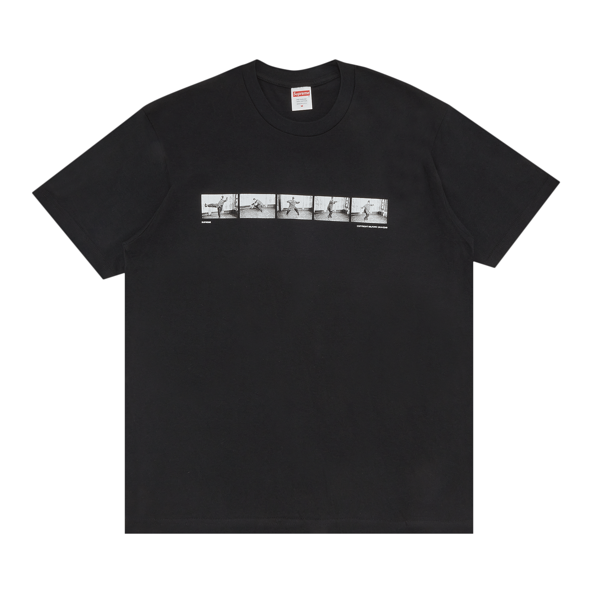 Supreme Milford Graves Tee 'Black'