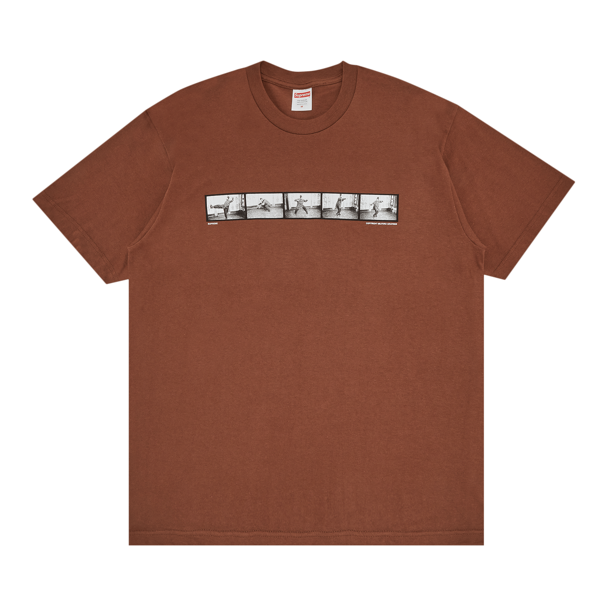 Supreme Milford Graves Tee 'Brown'