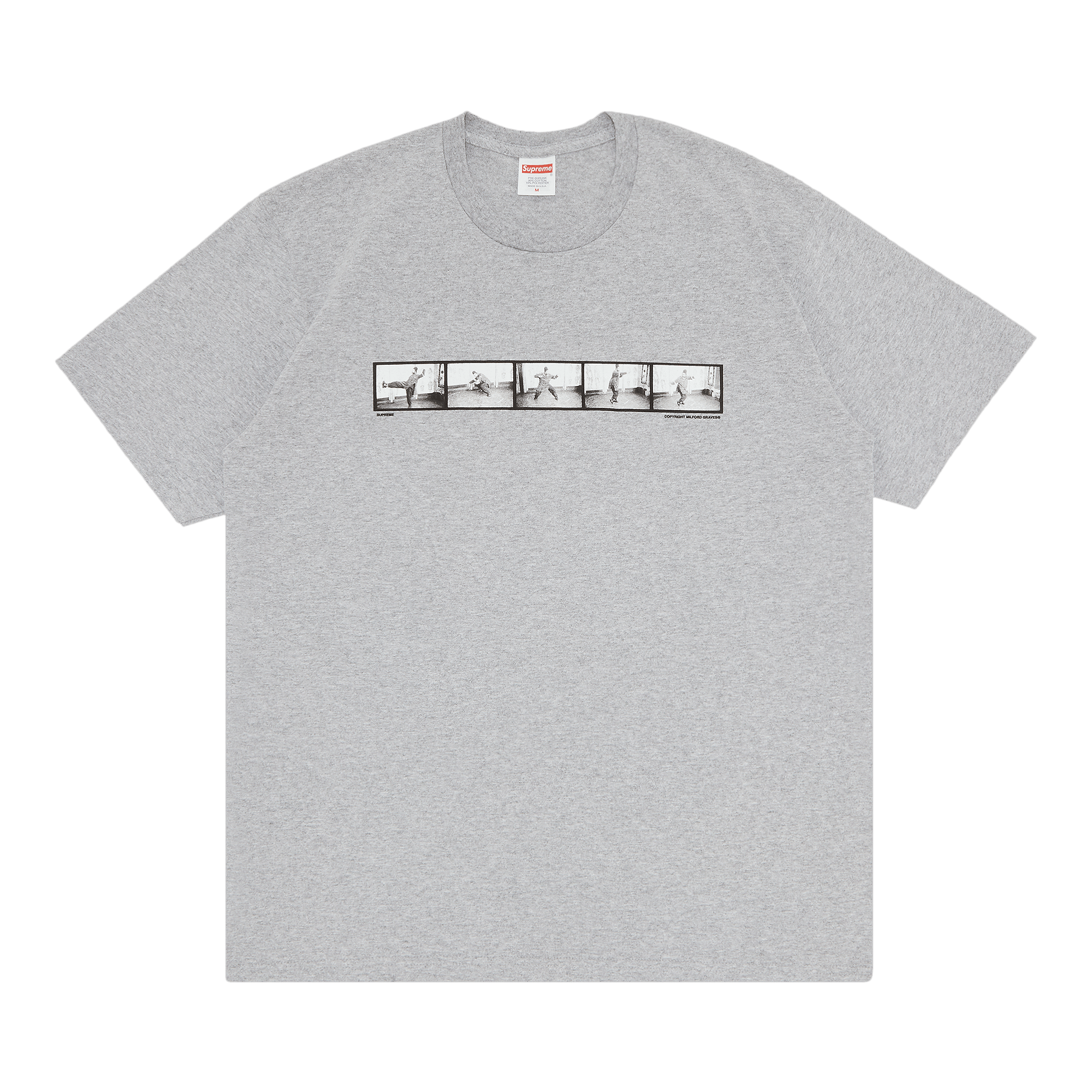 Supreme Milford Graves Tee 'Heather Grey'
