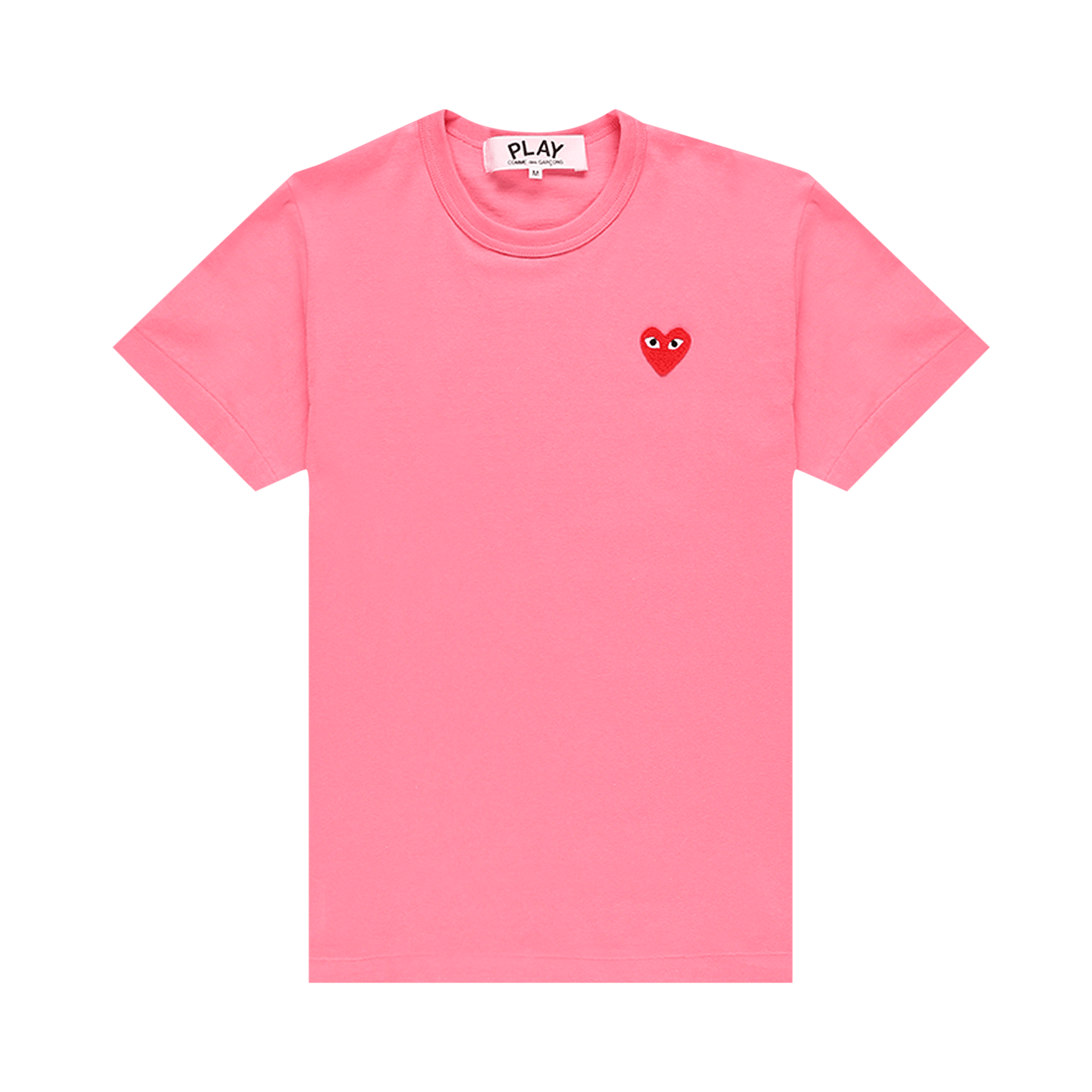 Comme des Garçons PLAY Mini Heart Solid Tee 'Pink'