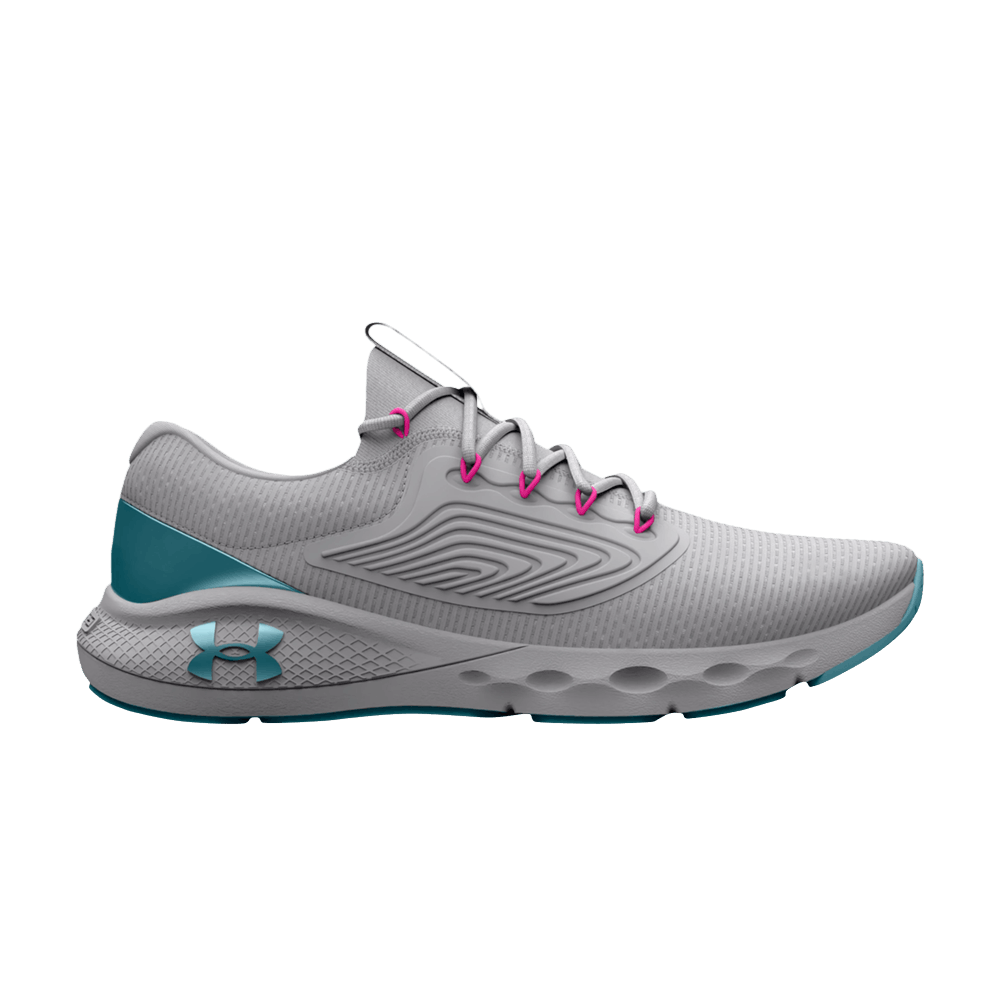 Pre-owned Under Armour Wmns Charged Vantage 2 'halo Grey Blue Pink'
