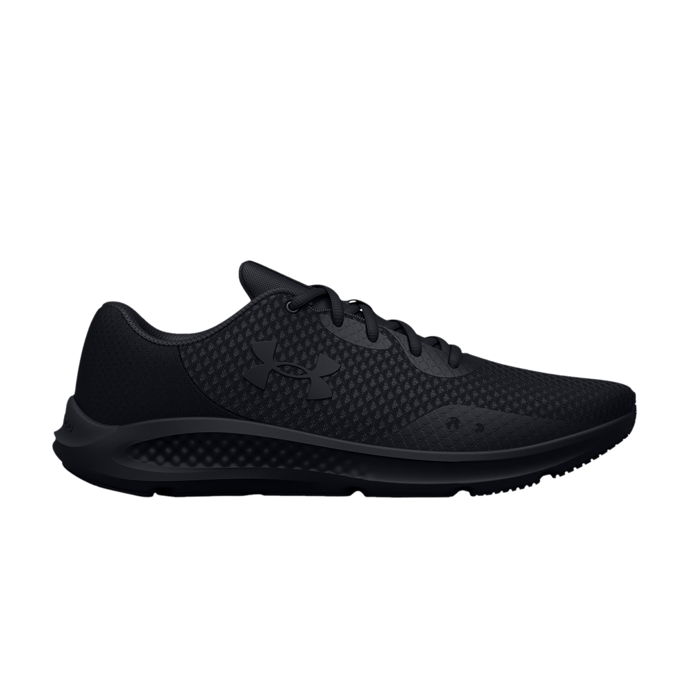 Pre-owned Under Armour Wmns Charged Pursuit 3 'triple Black'