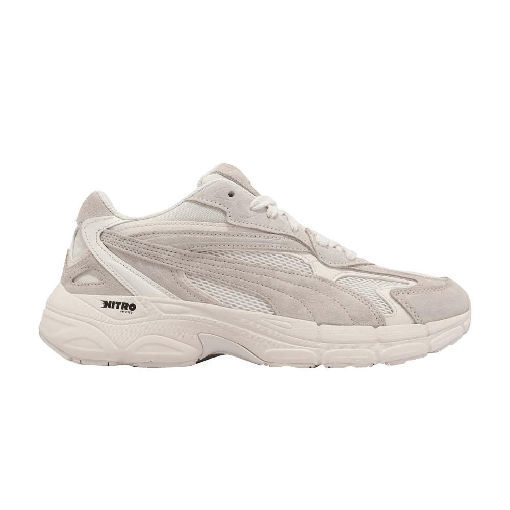 Pre-owned Puma Teveris Nitro 'whisper White' In Cream