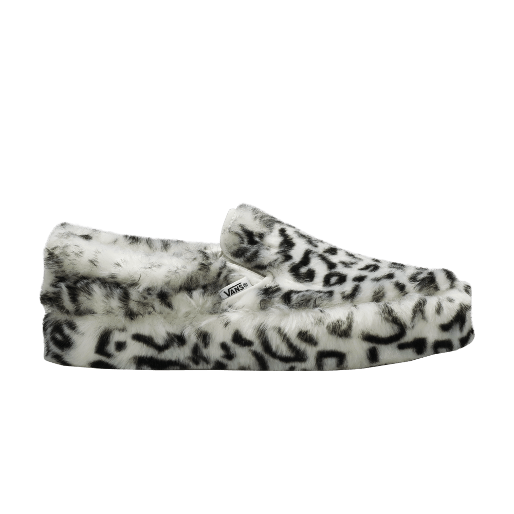 Sandy Liang x Vans Wmns Classic Slip-On Platform 'Fuxxy Leopard'