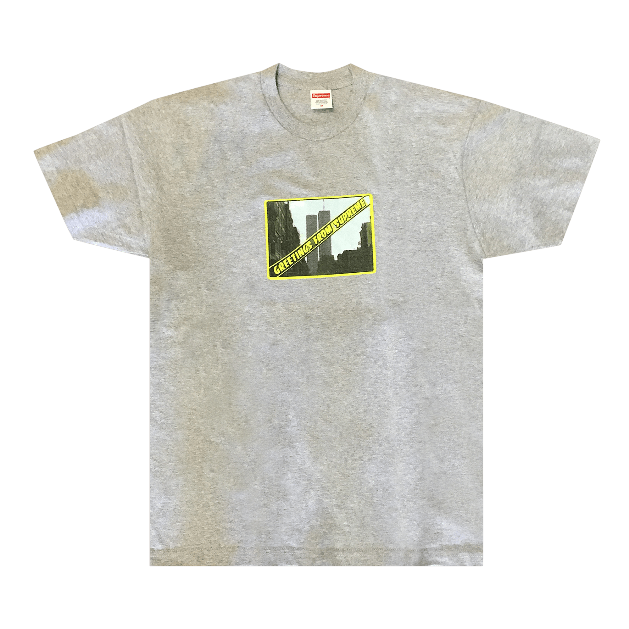 Supreme Greetings Tee 'Heather Grey'