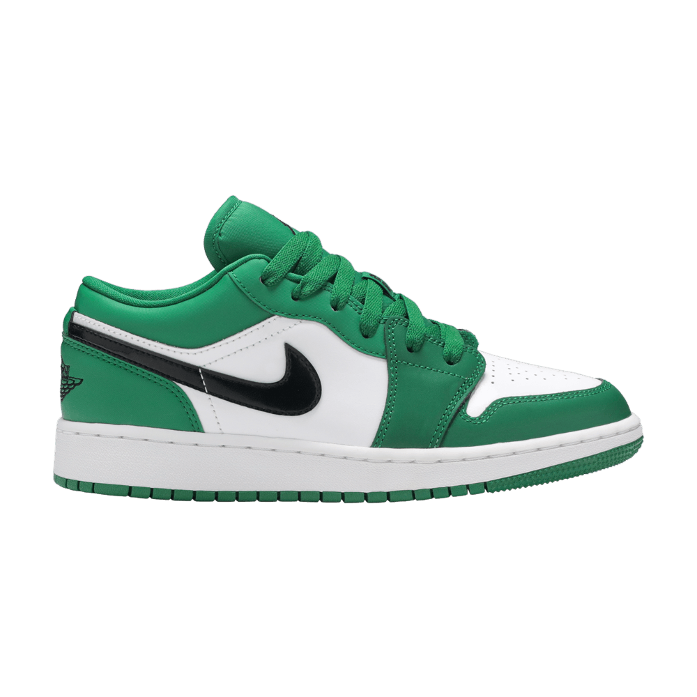 Pre-owned Air Jordan 1 Low Gs 'pine Green'
