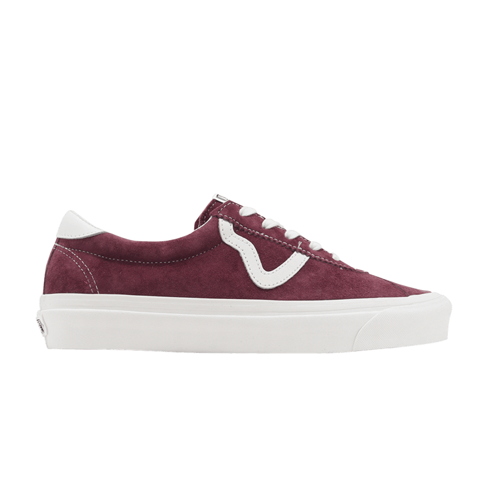 Vans Style 73 DX 'Pig Suede - Burgundy White'