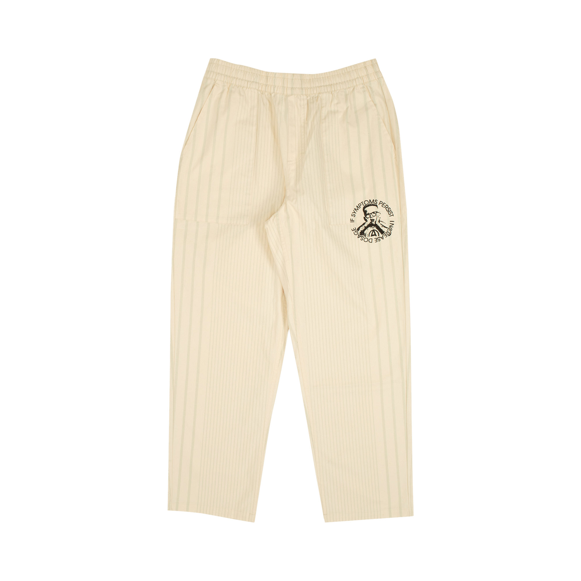 Pleasures Optics Easy Pant 'Cream'