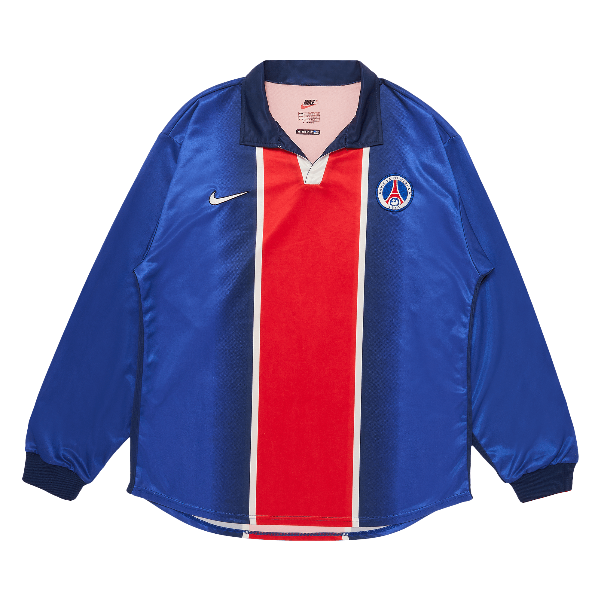 Nike Paris Saint-Germain Long-Sleeve Jersey 'Blue/Red'