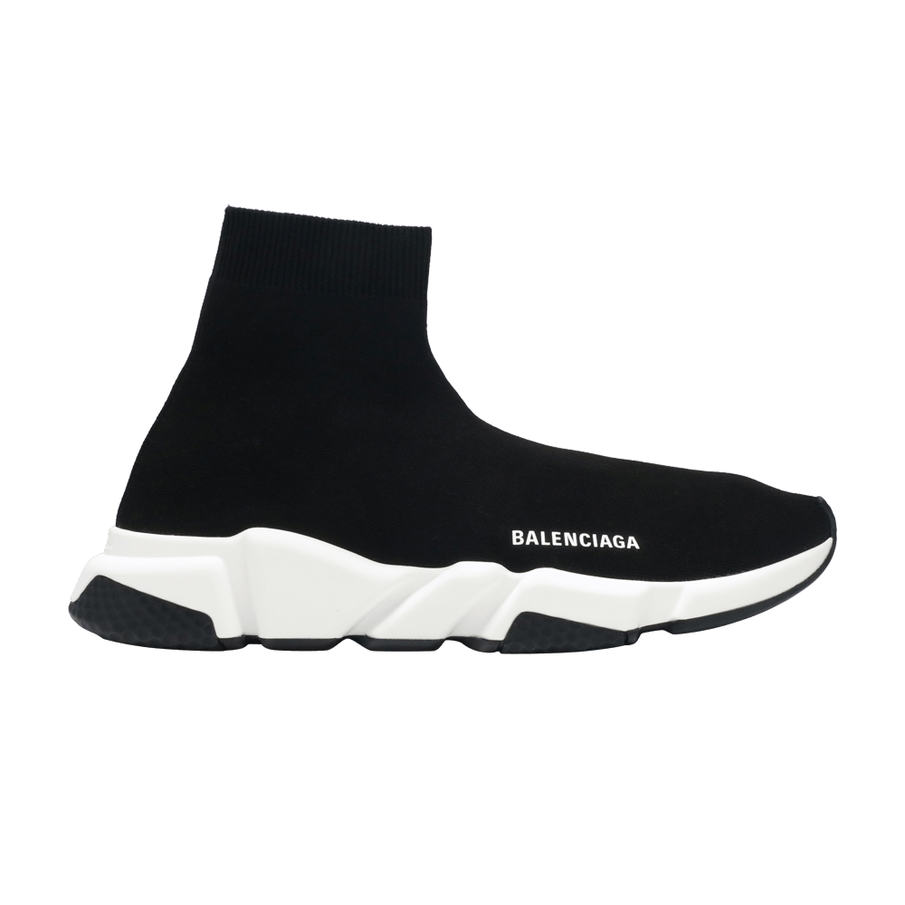 【送料&関税込】Balenciaga Sabot Balenciaga 'City' Sabot Black Leather Foldable Loafers