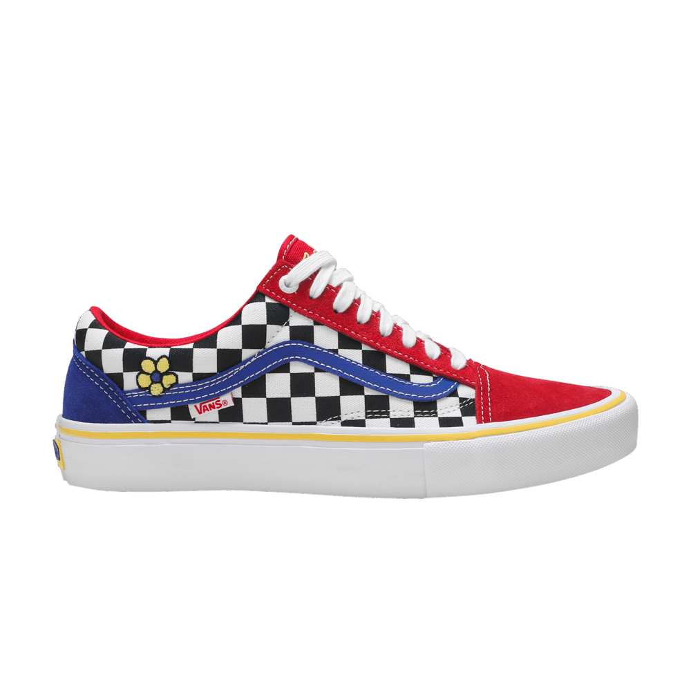 Brighton Zeuner x Vans Old Skool Pro 'Red Checker Blue'