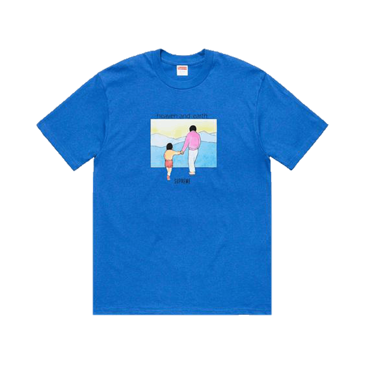 Supreme Heaven And Earth Tee 'Royal'
