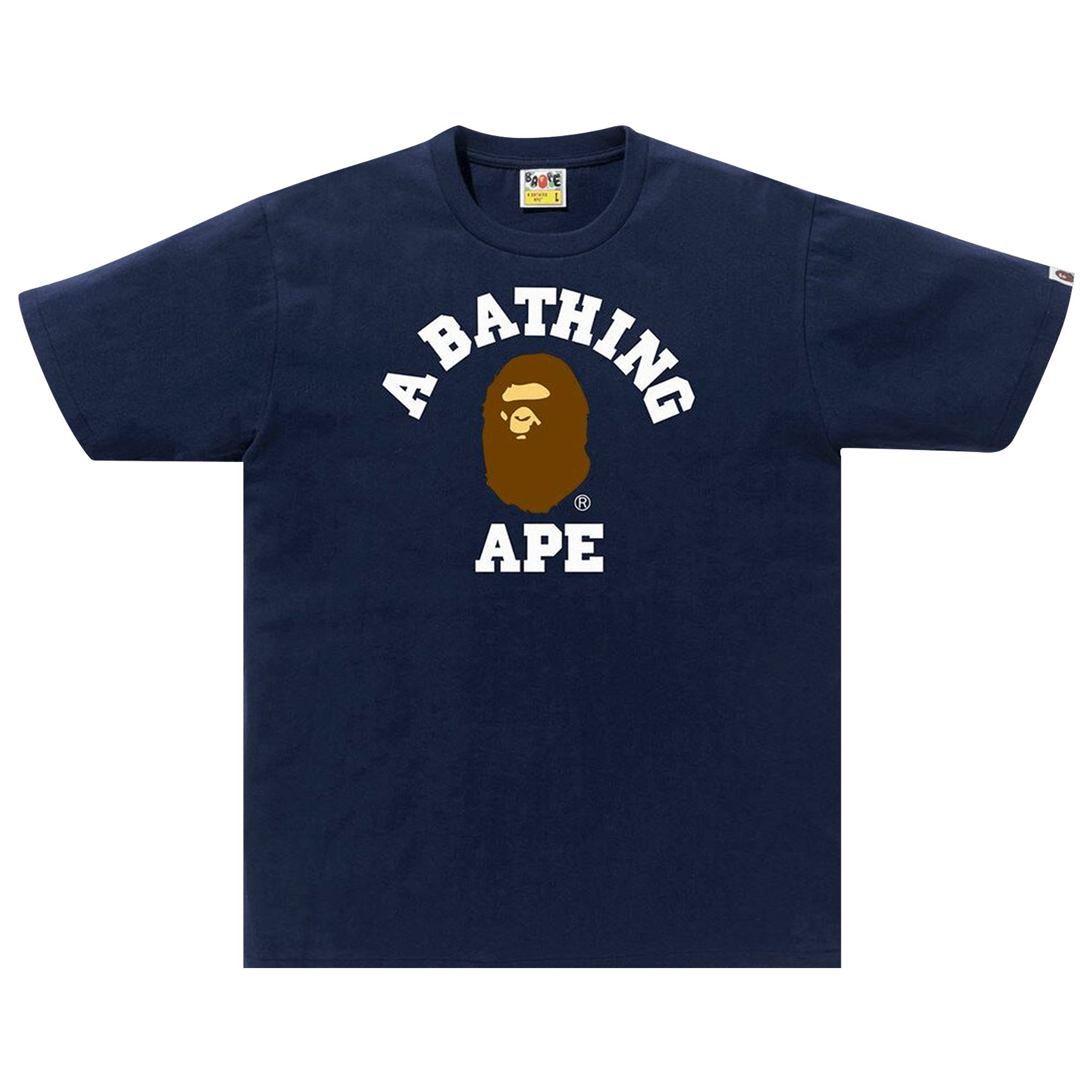 BAPE College Tee 'Navy'
