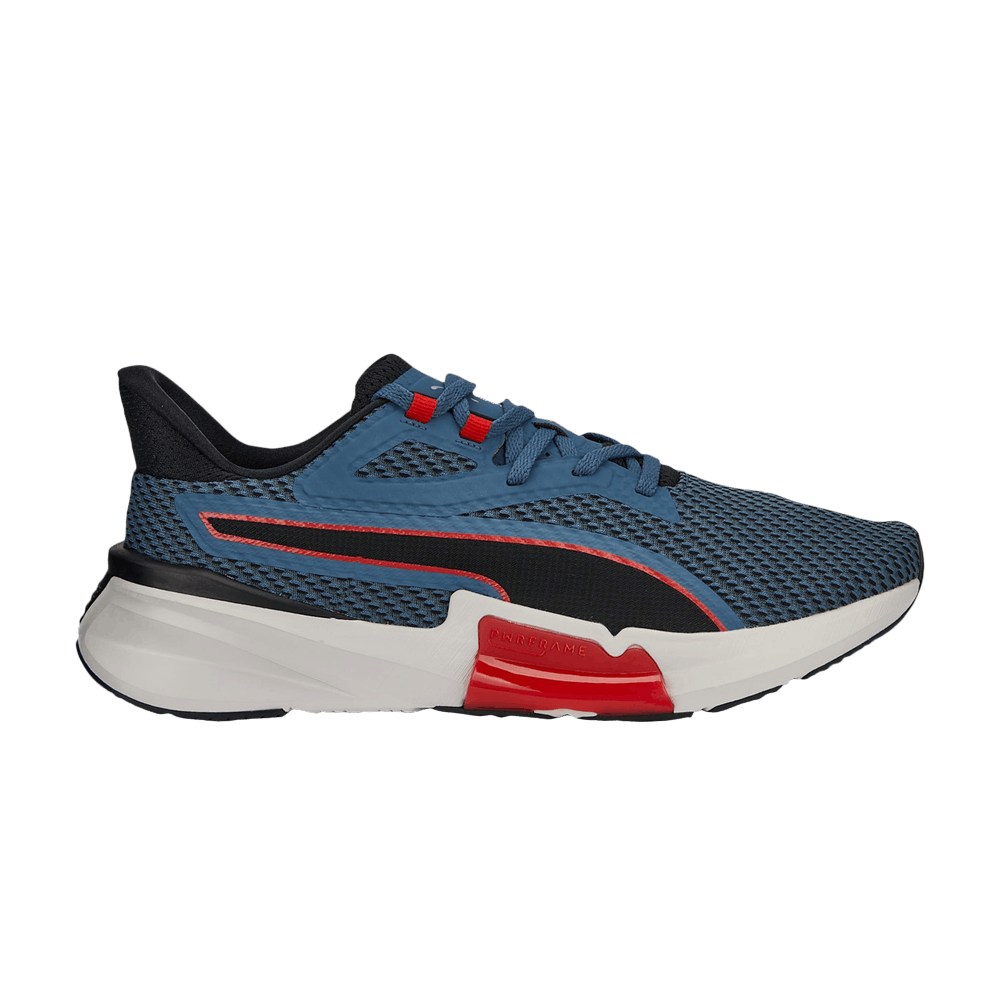 Pre-owned Puma Pwrframe 'evening Sky Red' In Blue
