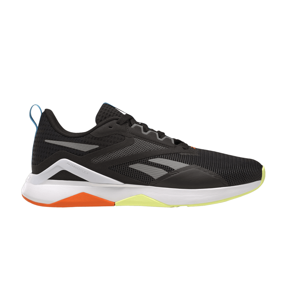 Reebok Nanoflex TR 2.0 'Black Orange Lime'