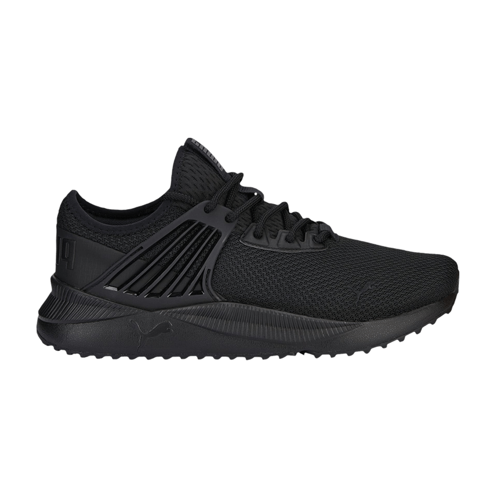Pre-owned Puma Wmns Pacer Future Wide 'triple Black'