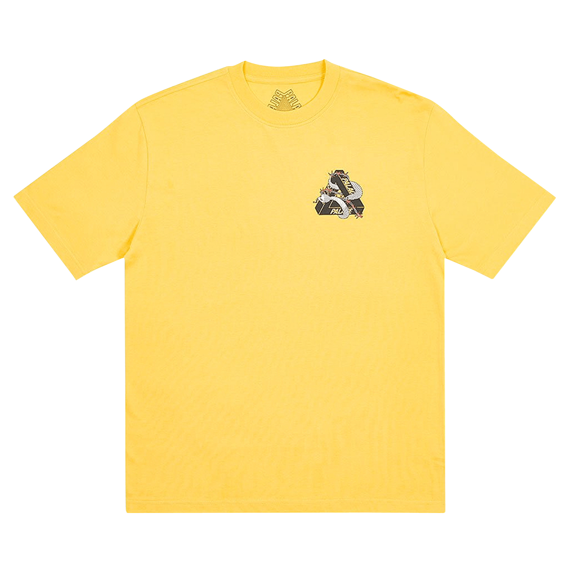 Palace Hesh Mit Fresh T-Shirt 'Yellow'