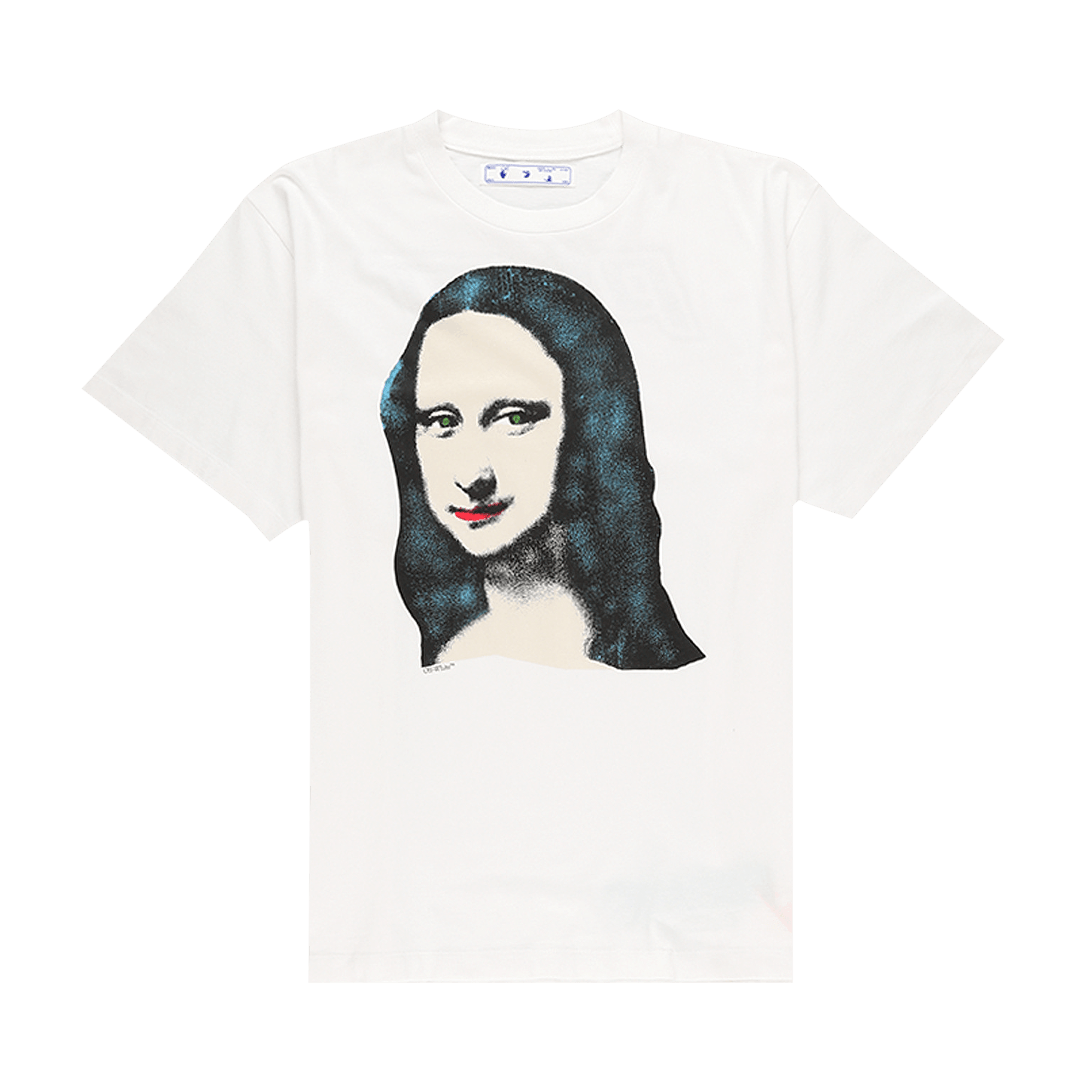 Off-White Mona Lisa Short-Sleeve Over Tee 'White/Black'