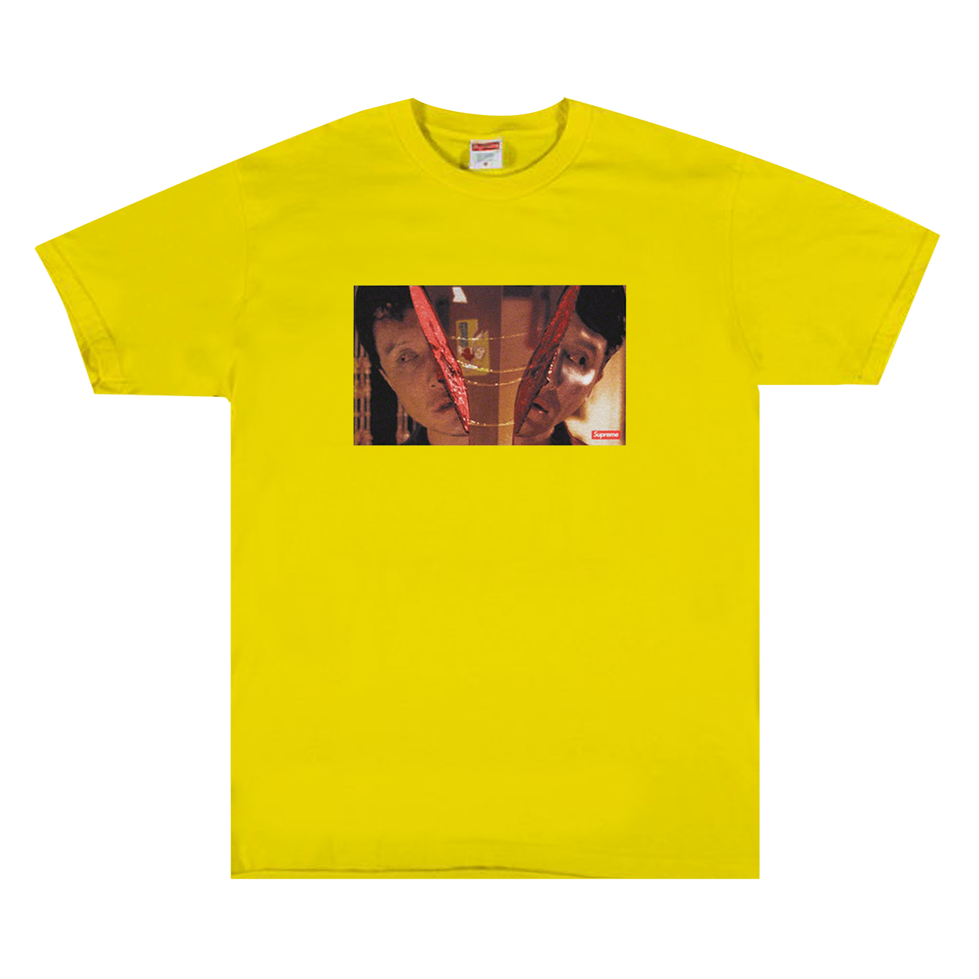 Supreme Split Tee 'Yellow'