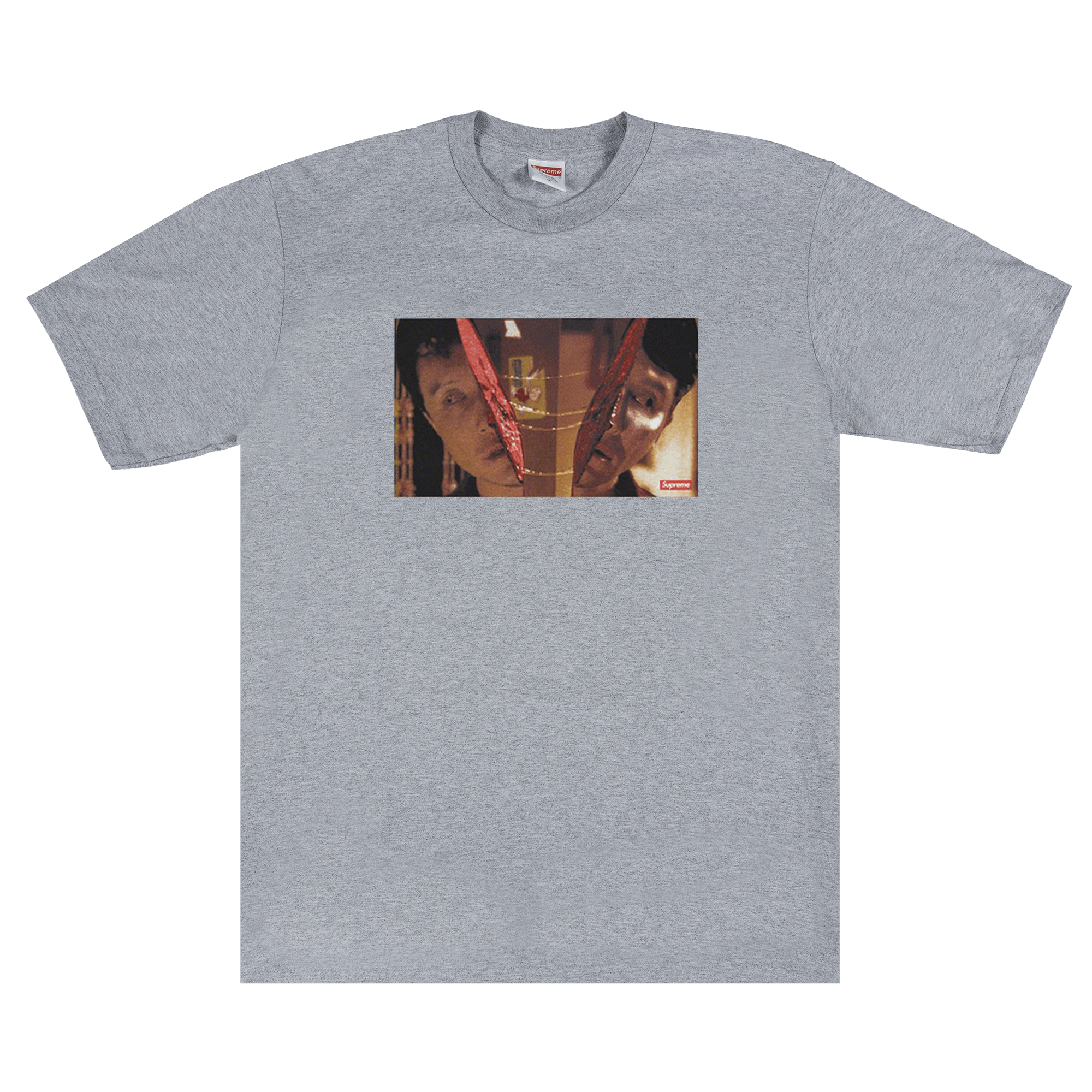 Supreme Split Tee 'Heather Grey'