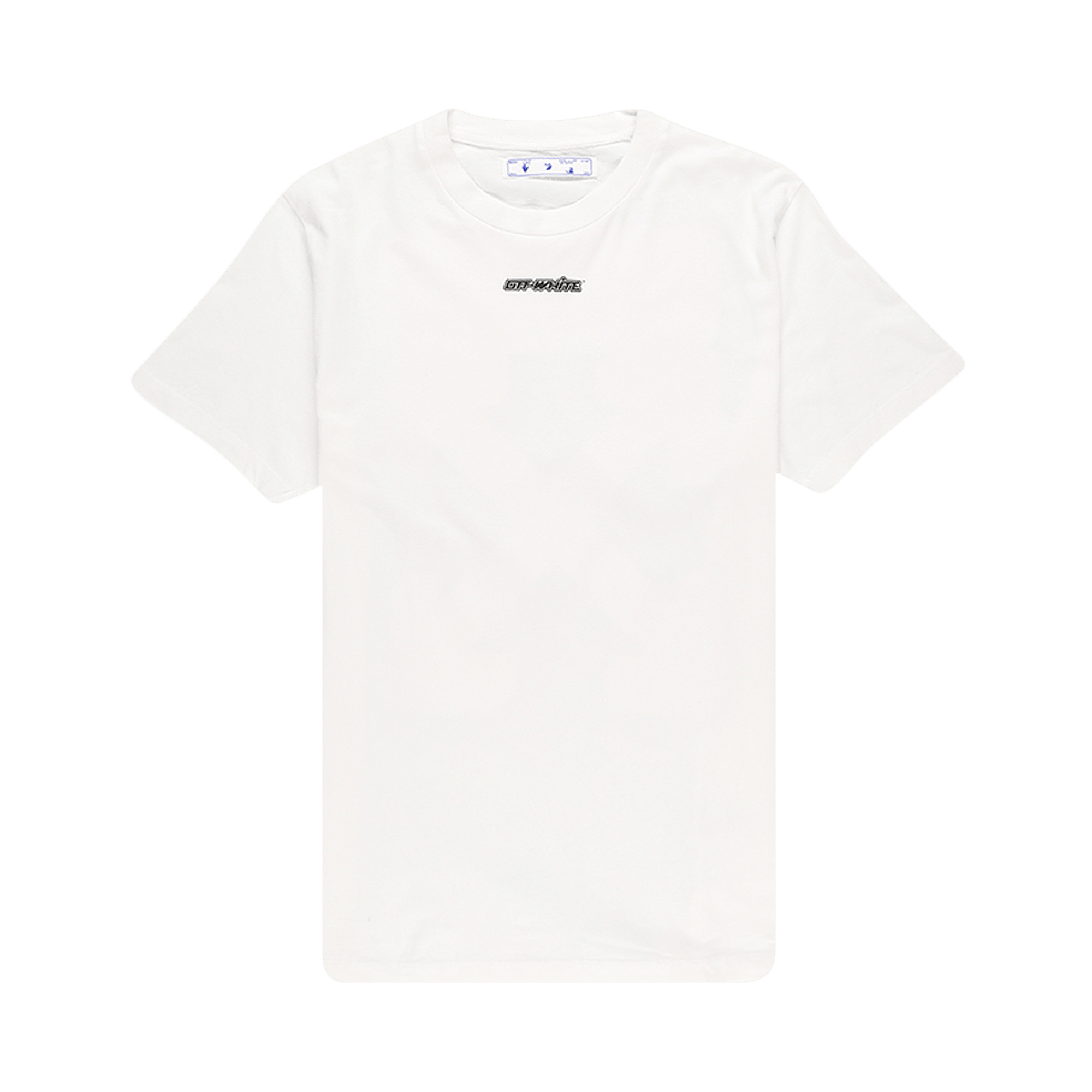Off-White Marker Short-Sleeve Slim Tee 'White/Blue'