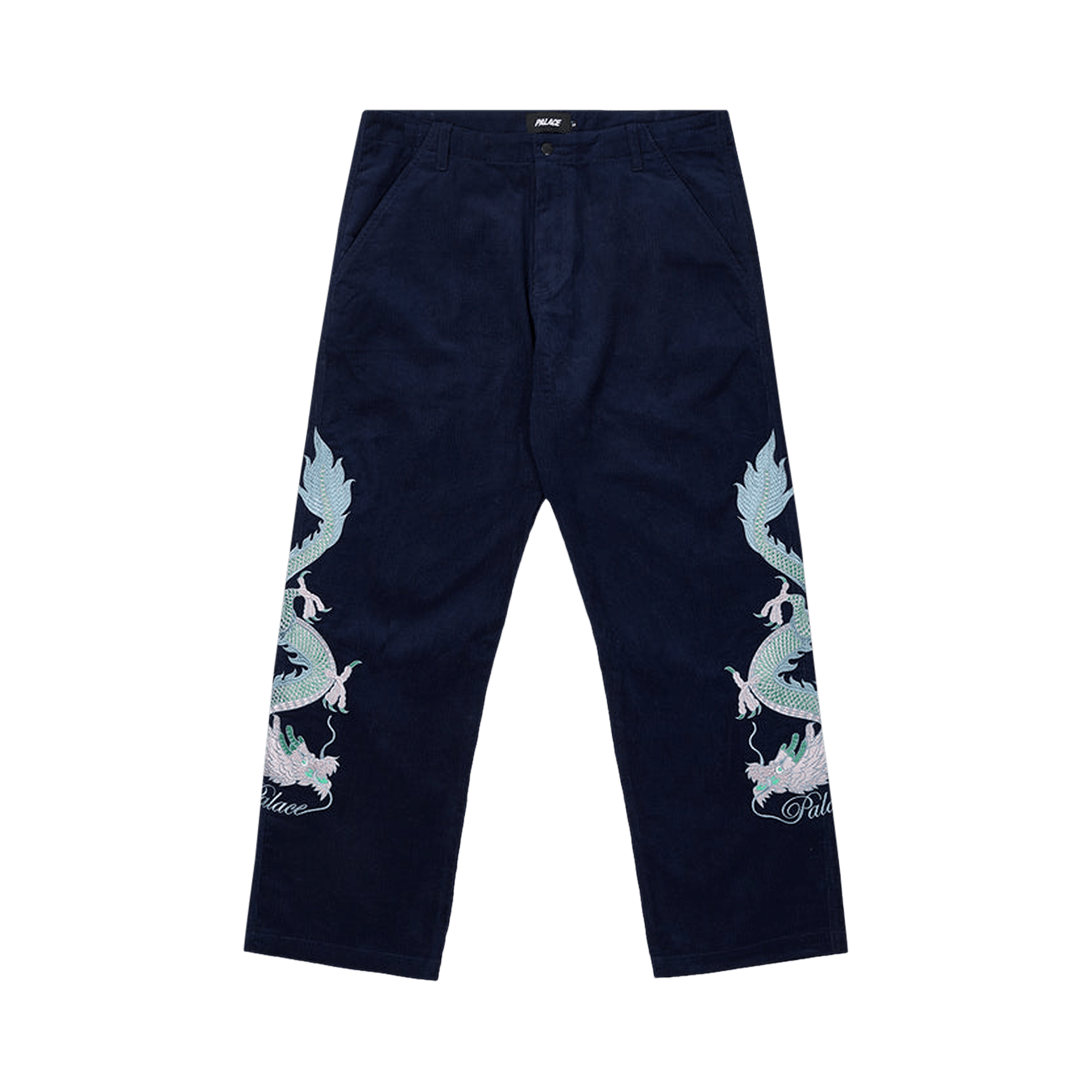 Palace Double Dragon Tour Plain Pant 'Navy'