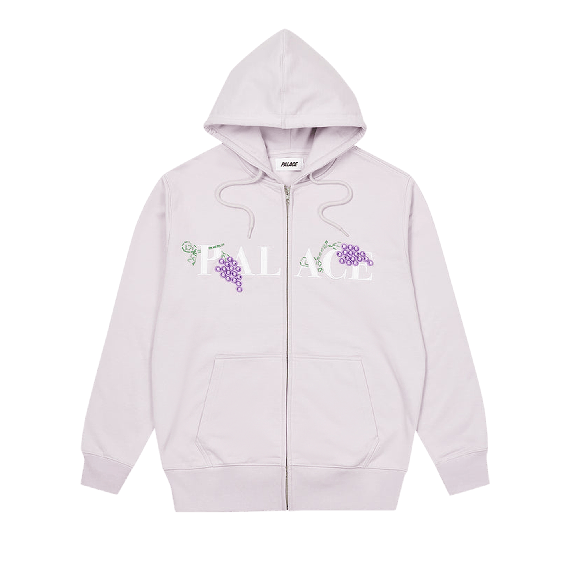 Palace Grape Zip Hood 'Lilac'