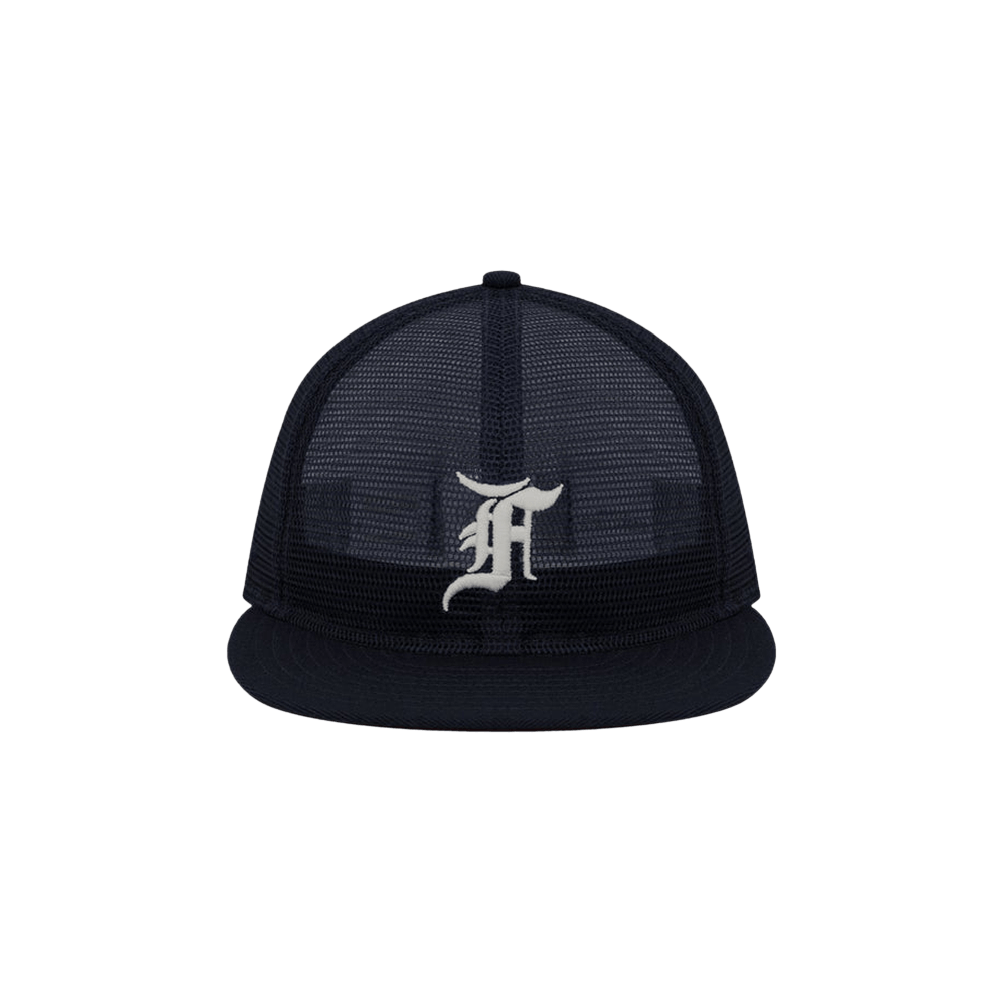 Pre-owned Essentials Fear Of God  59fifty F Mesh Hat 'navy' In Blue