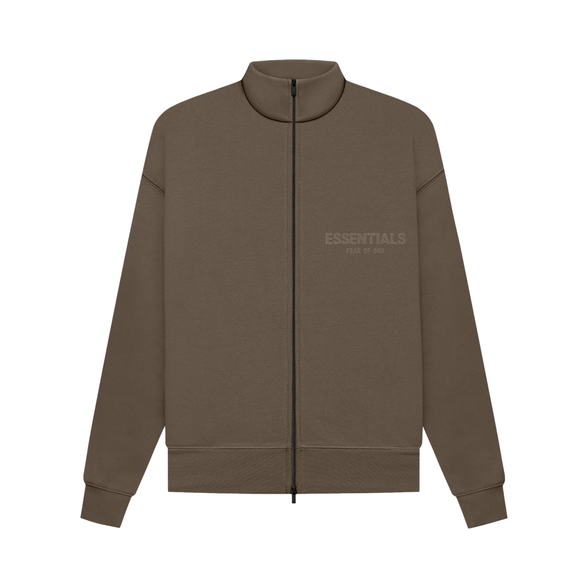 Fear of God Essentials Fullzip Jacket 'Wood'