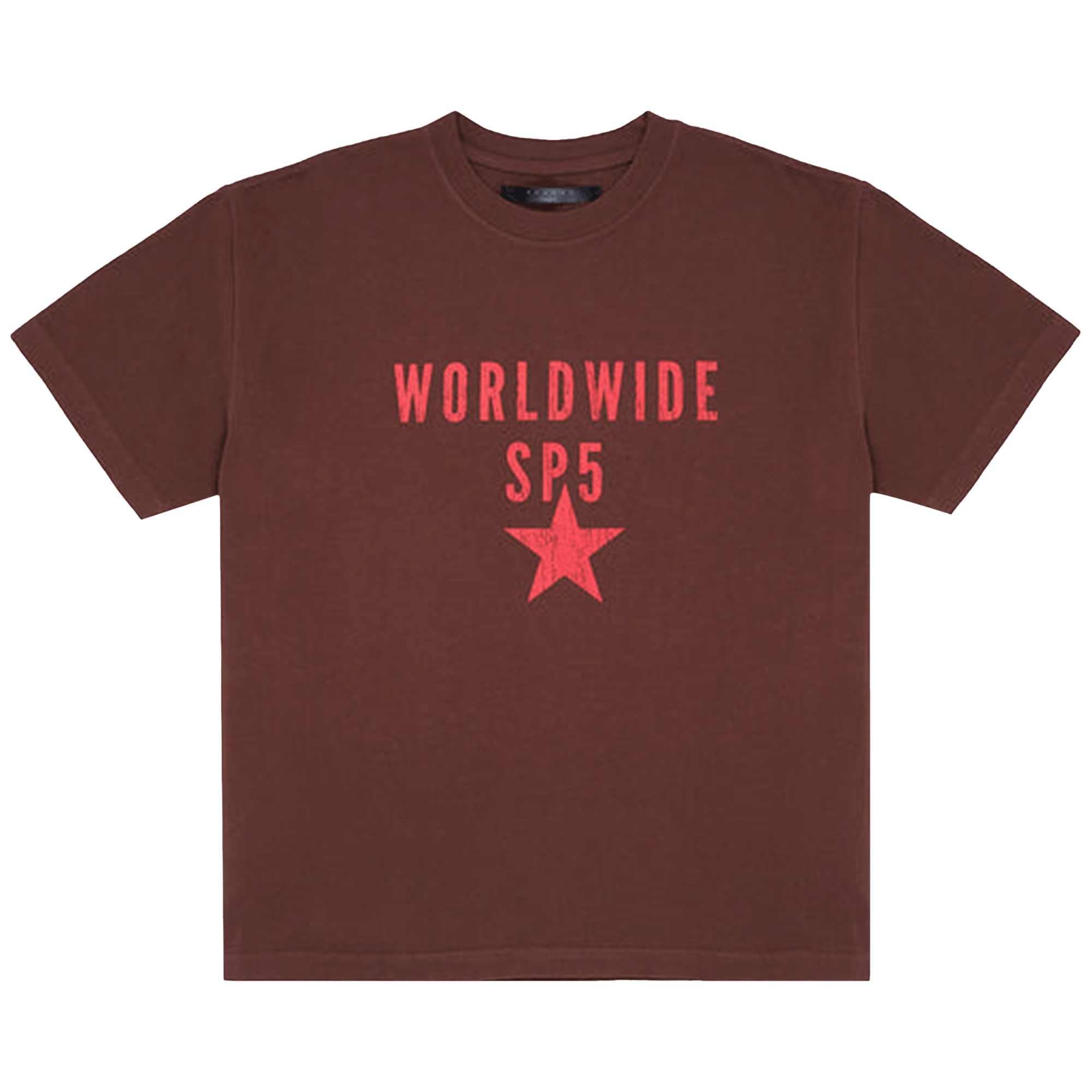 Sp5der Oversized Worldwide Sp5 Tee 'Chocolate'
