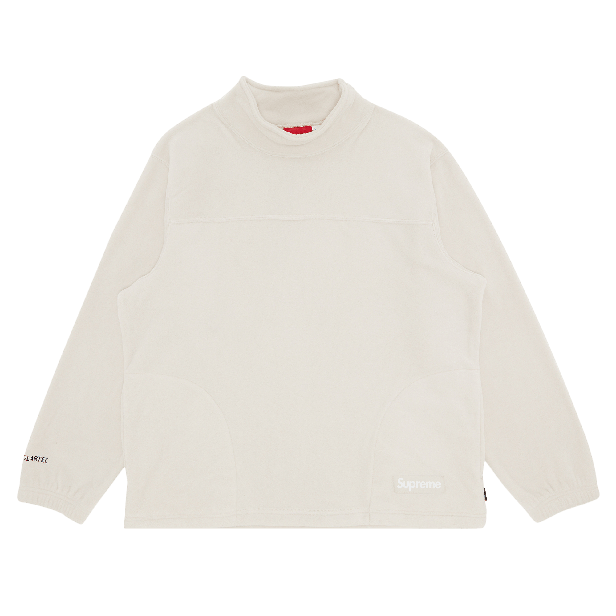 Supreme x Polartec Mock Neck Pullover 'Stone'