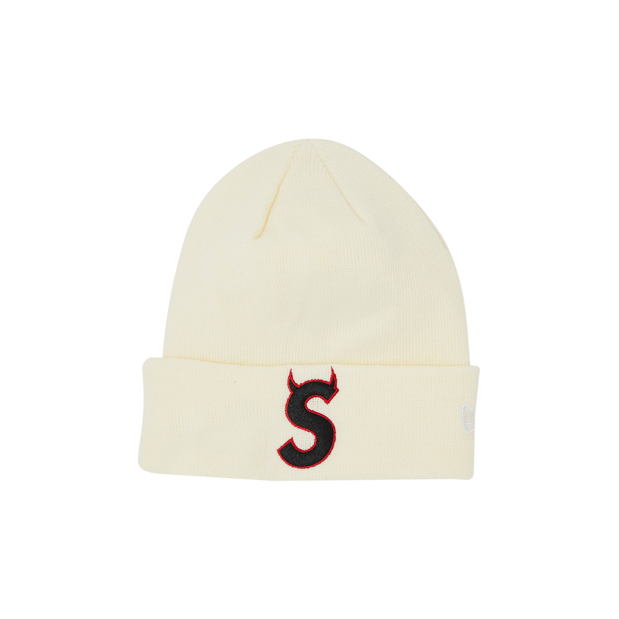 Supreme x New Era S Logo Beanie 'Natural'