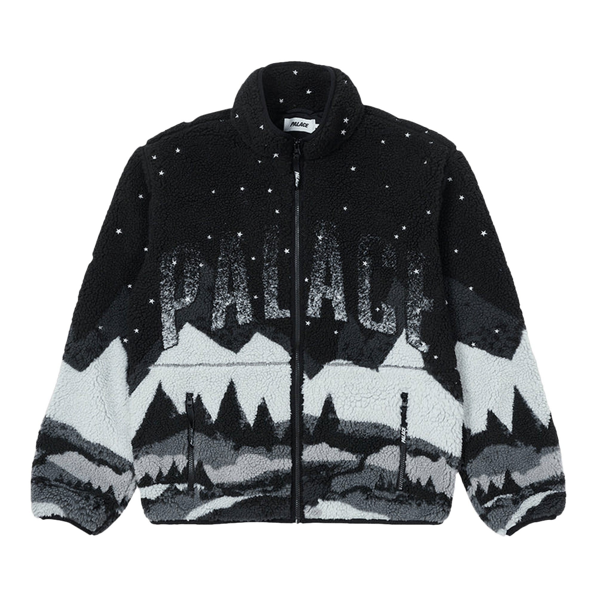 Palace Peak Funnel Fleece 'Black'