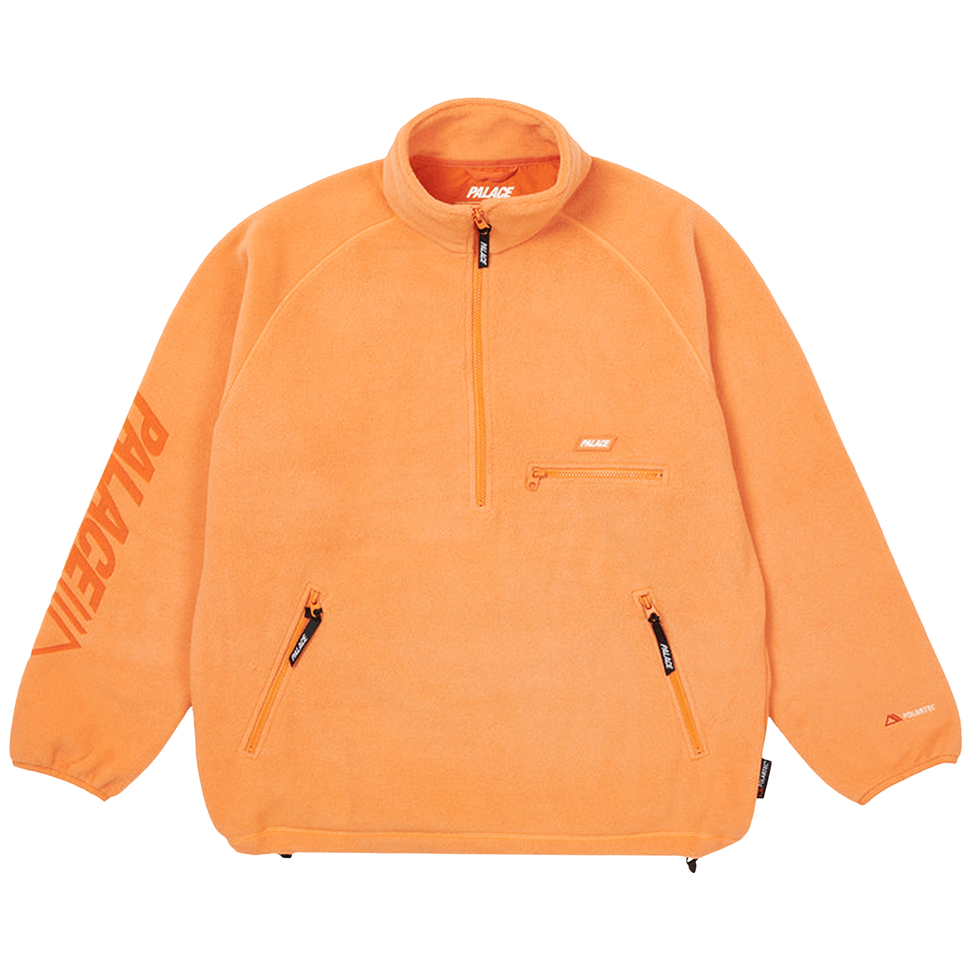 Palace Polartec Lazer Outer 1/2 Zip 'Orange'
