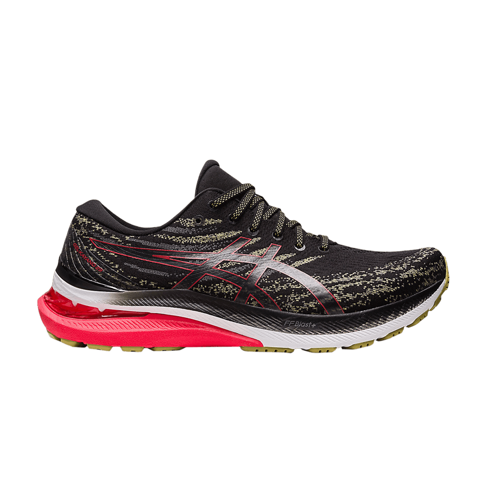 Gel Kayano 29 'Black Electric Red'