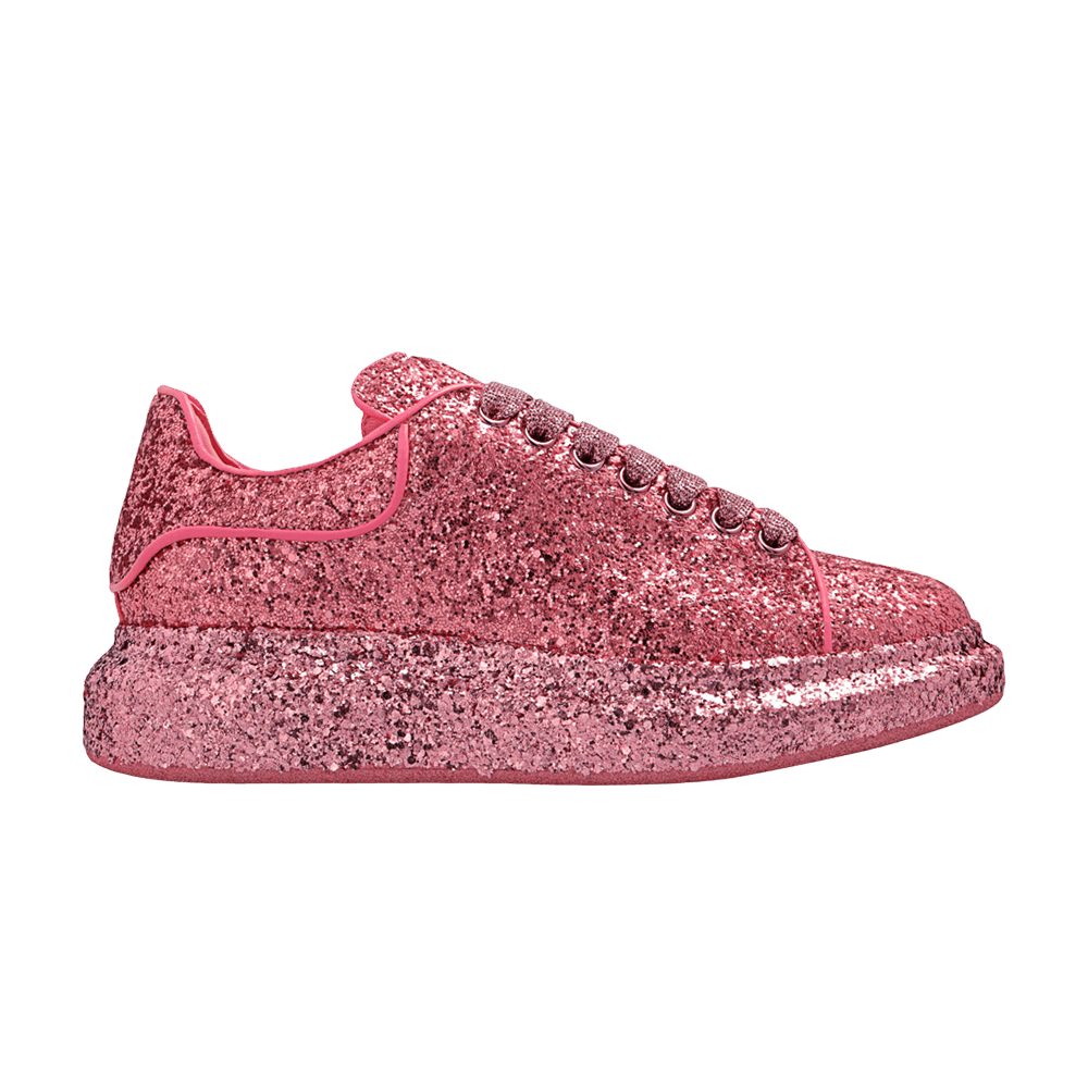 Alexander McQueen Wmns Oversized Sneaker 'Pink Glitter'