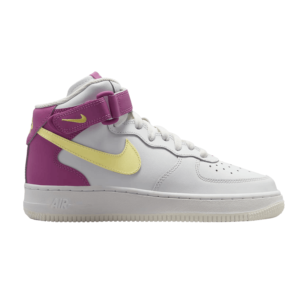 Nike Air Force 1 Mid LE GS 'Citron Fuchsia'